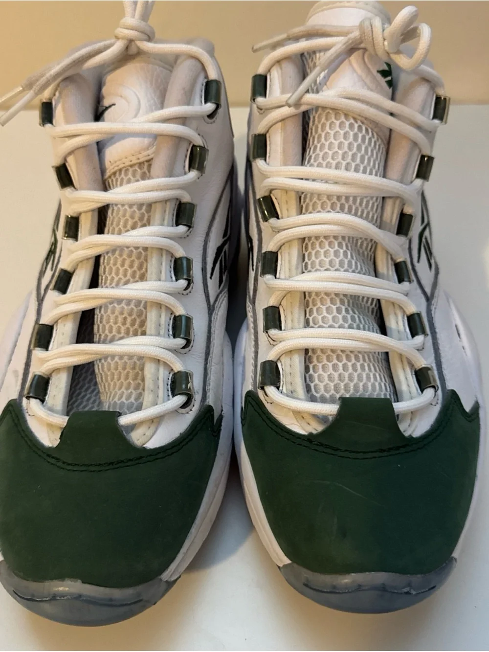 Reebok Question Mid Michigan State - Mens Size 10 - ID6600